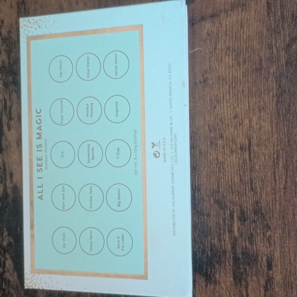 All I See Is Magic LMT ED Colourpop Palette - Picture 3 of 3